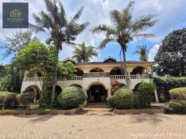 For Rent in Karen – 6-bedroom house on 1.2 acres located in a very serene area of Kerarapon