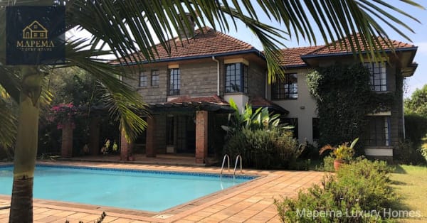 Houses for Rent in Karen – CHARMING 4 BEDROOM HOUSE WITH SWIMMING POOL FOR RENT ON SILANGA ROAD, KAREN, NAIROBI, KENYA