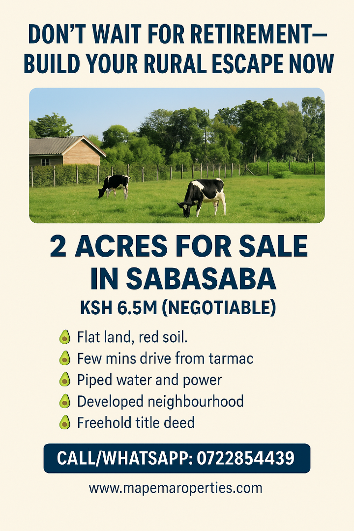 Land_plot for sale at Saba saba