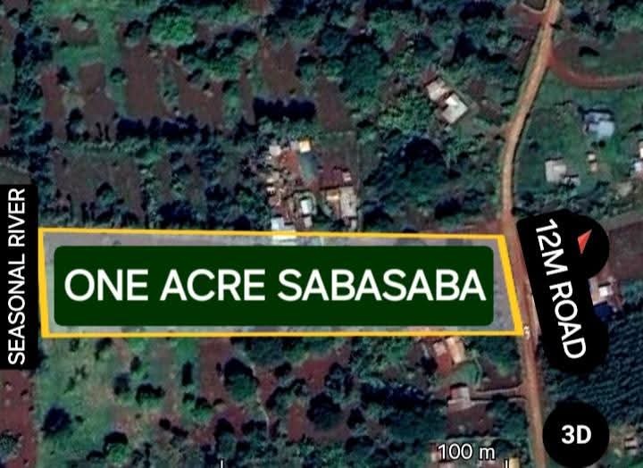 1 acre for sale in Murang'a,sabasaba -3.5m