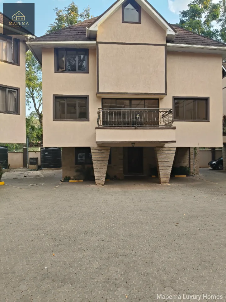 5-Bedroom All Ensuite Townhouse for Rent in Lavington – Near Nairobi International School