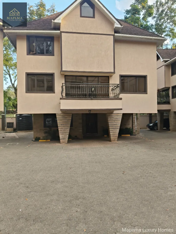 5-Bedroom All Ensuite Townhouse for Rent in Lavington – Near Nairobi International School
