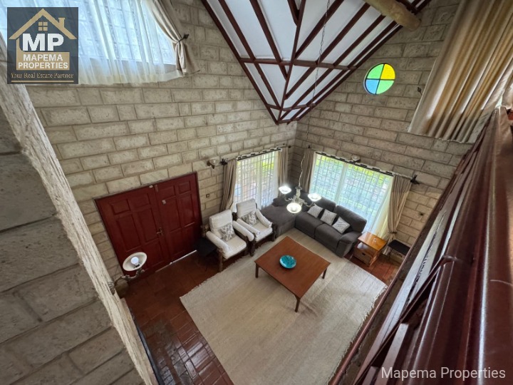 Charming Fully Furnished 2-Bedroom + Office Cottage for Rent in Karen – KES 250,000