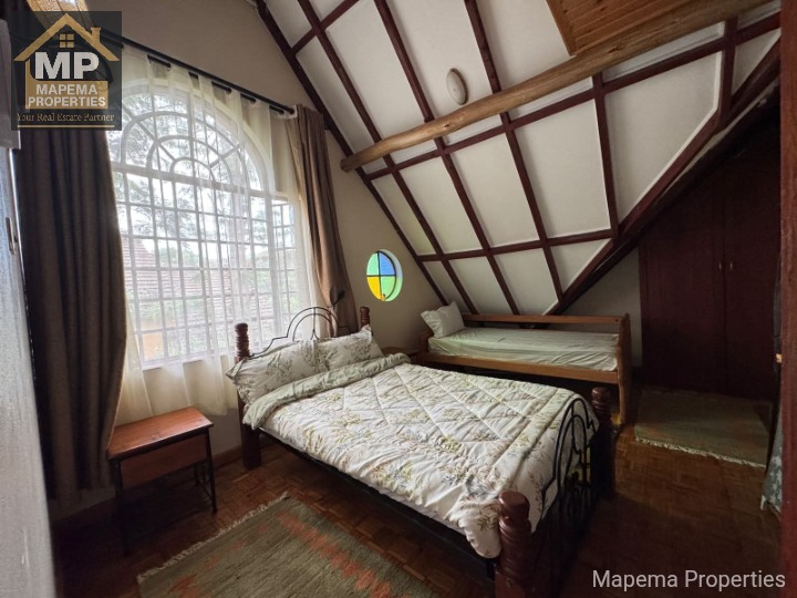 Charming Fully Furnished 2-Bedroom + Office Cottage for Rent in Karen – KES 250,000