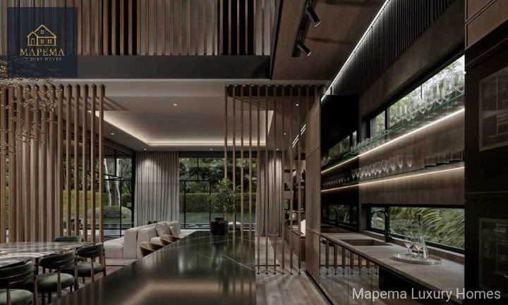 Discover this modern and contemporary 6-bedroom smart villa for sale in Karen