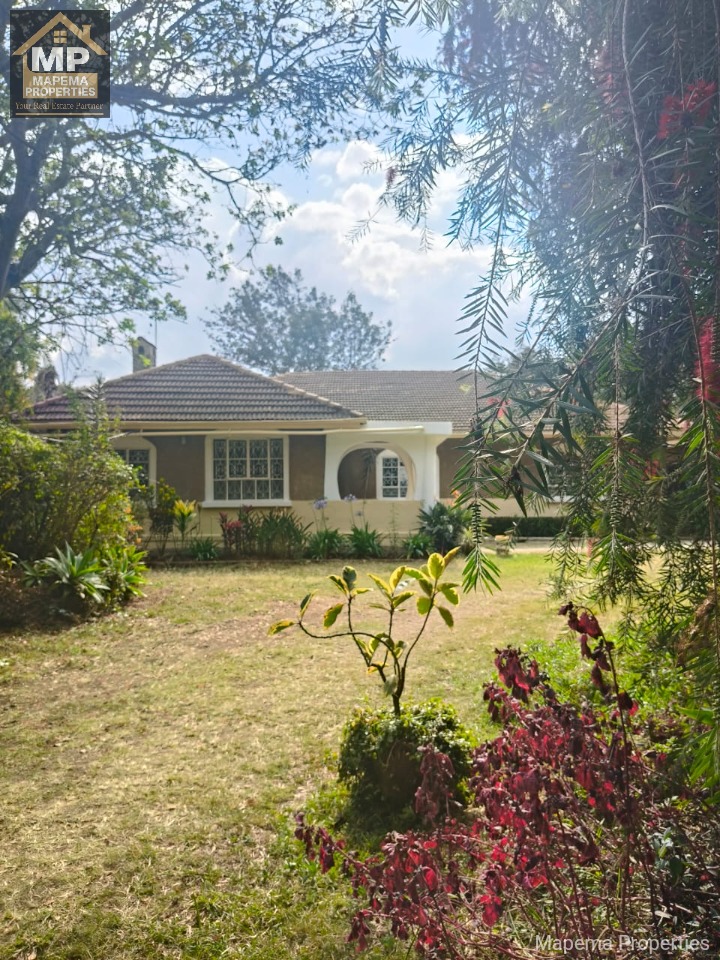 TO LET – 3-Bedroom House in Karen, Bogani Road Rent: KSh 180,000 per month