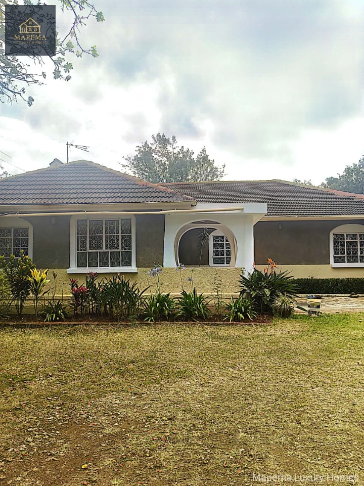 3-Bedroom House for Rent in Karen Bogani Road | Private Half-Acre Compound