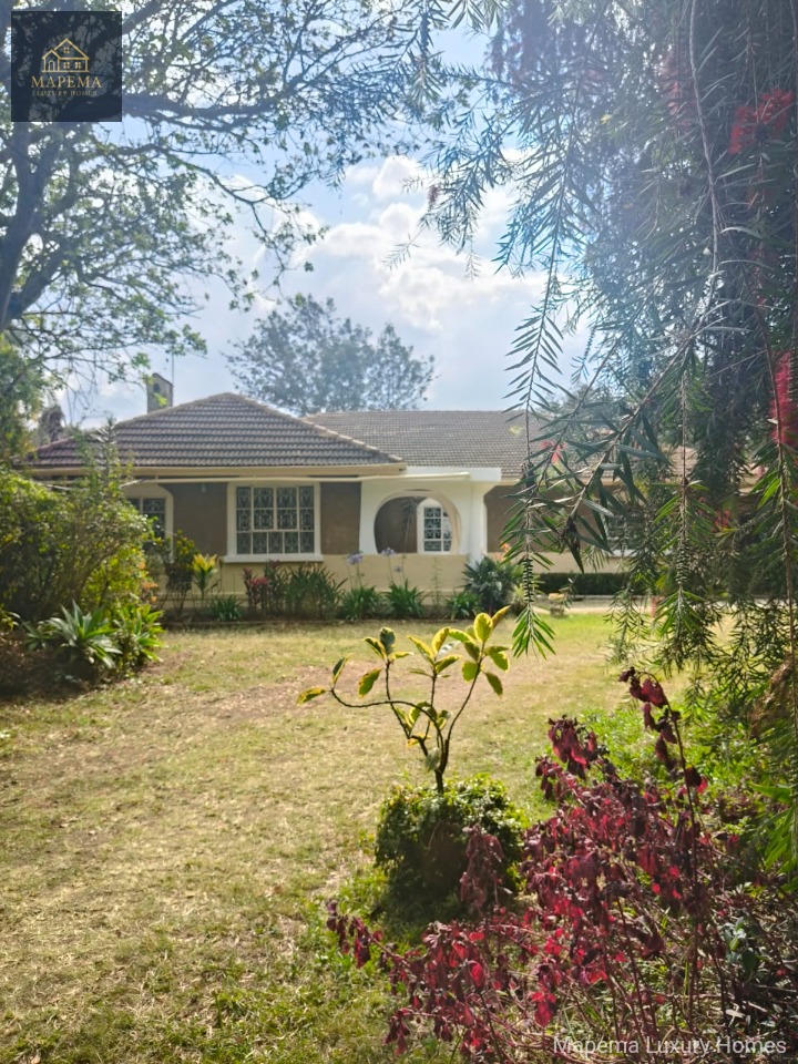 3-Bedroom House for Rent in Karen Bogani Road | Private Half-Acre Compound