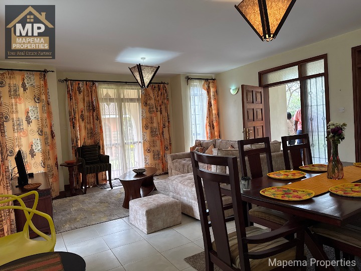 2 bedroom fully furnished house for rent in Karen mukoma road