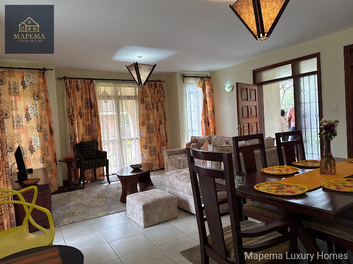 2 bedroom apartment fully furnished Karen mukoma road