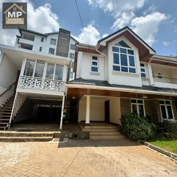5 Bedroom Townhouse + DSQ for Rent in Kileleshwa – Gated Community