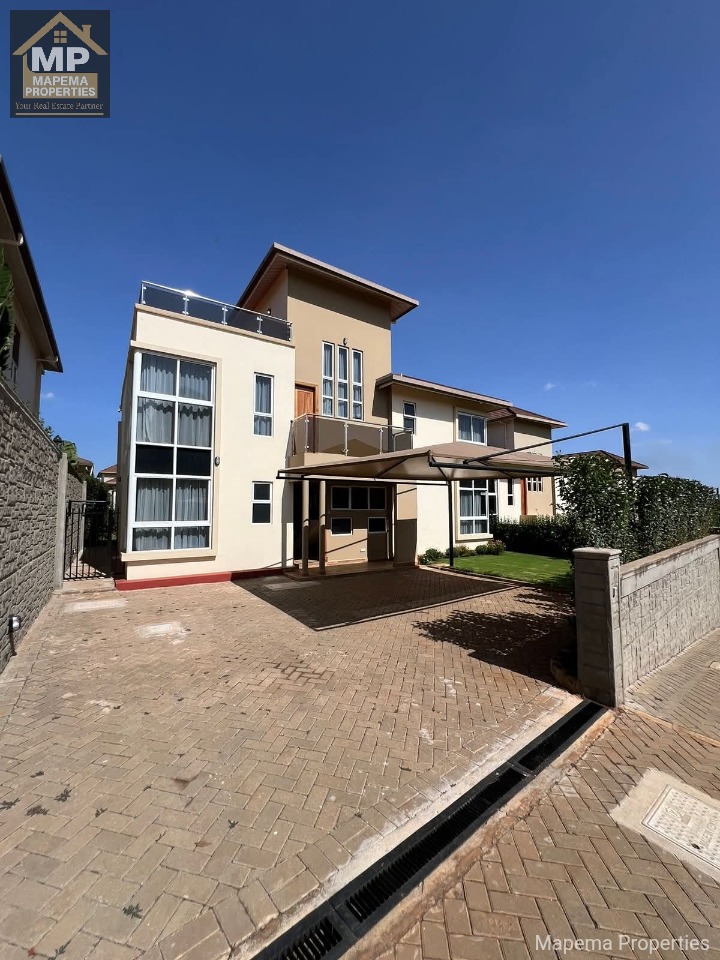 Elegant 4-Bedroom All En-Suite Villa for Rent in Runda, Nairobi | TO LET Monthly Rent: KES 400,000