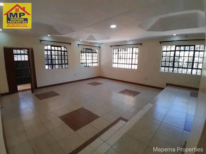 Enclosed 3 Bedroom Bungalow + SQ to Let in Karen (Near The Hub)