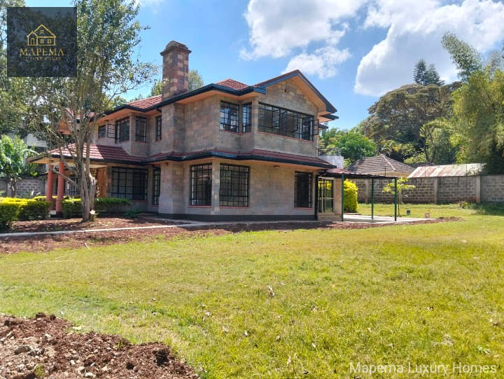 MAPEMA LUXURY HOMES – LUXURY 5 BEDROOM ALL ENSUITE HOUSE WITH DSQ ON HALF-ACRE PRIVATE GARDEN IN KAREN MIOTONI, NAIROBI, KENYA