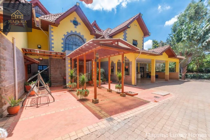 🏡 Elegant 6-Bedroom All En-Suite Townhouse for Sale in Tree Lane, Karen