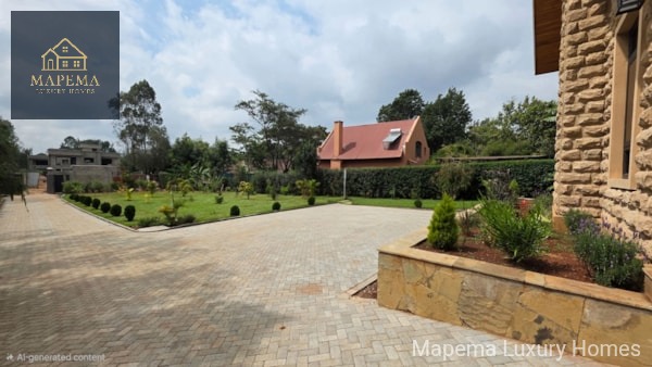 Elegant 4-Bedroom Manor-Inspired Home for Rent in Ndege Road, Karen
