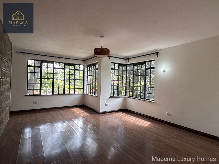 FOR RENT – 4 BEDROOM HOUSE WITH DSQ IN KAREN MIOTONI Rent: KSh 270,000 per month
