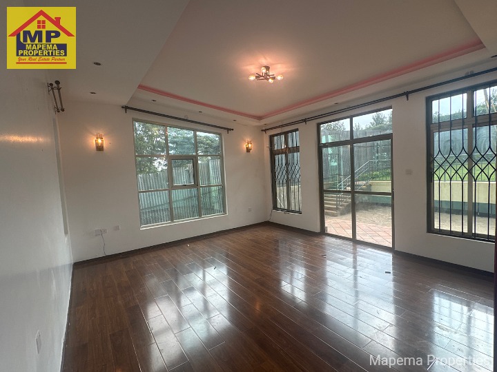 3 Bedroom Modern House + DSQ for Rent – Kerarapon, Karen KSh 150,000 per Month (Inclusive)