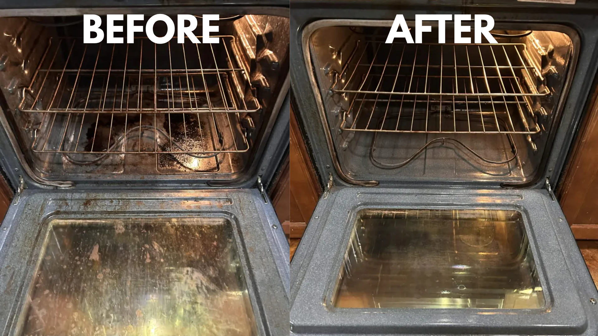 Before & After - Oven