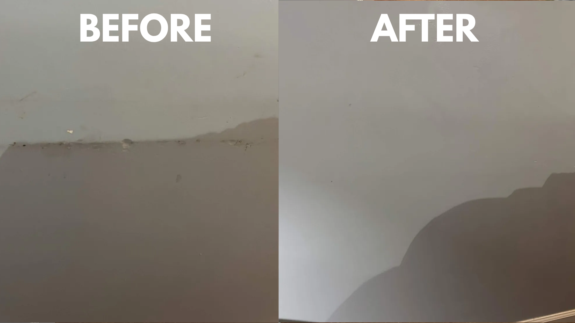 Before & After - Wall