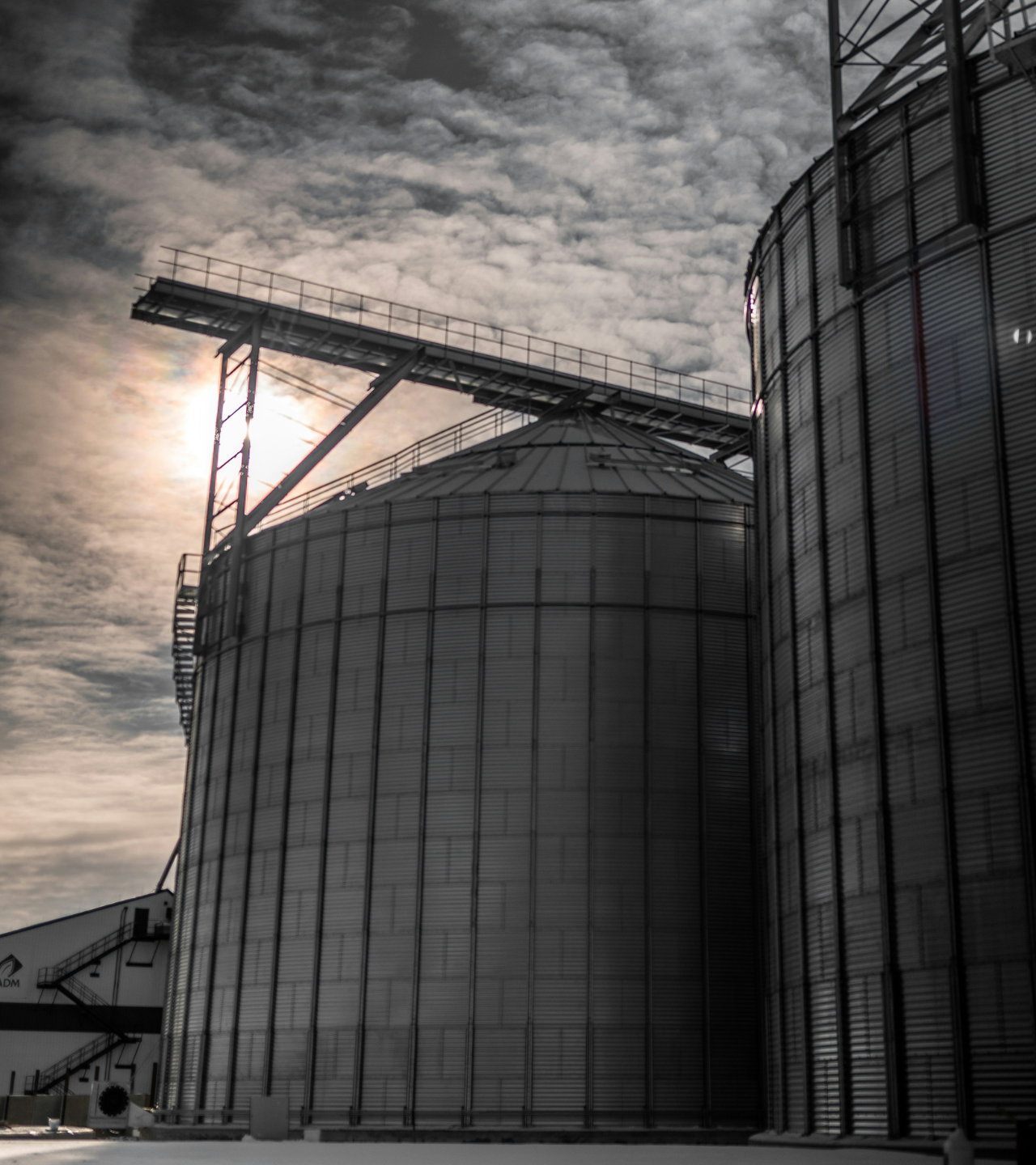 Grain bin installation