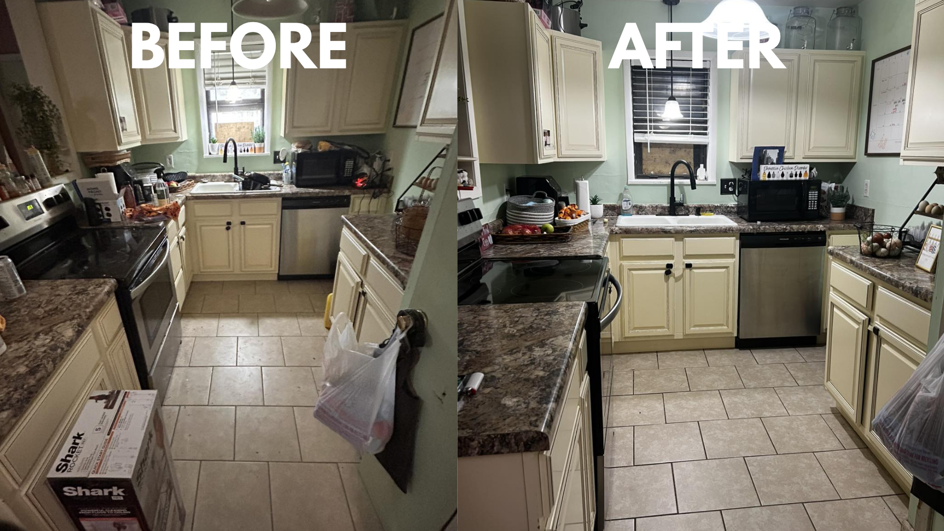 Before & After - Kitchen