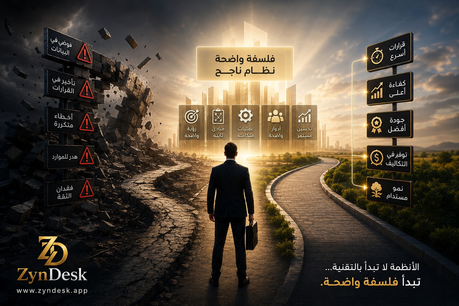 لماذا تحتاج المؤسات لفلسفه واضحه؟