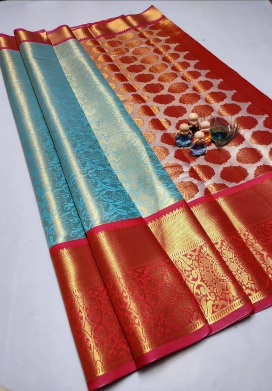 Grand wedding Tissue silk