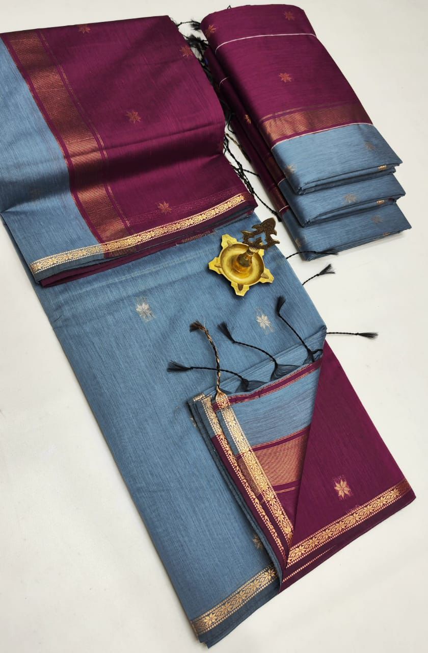 Maheswary silk cotton saree 