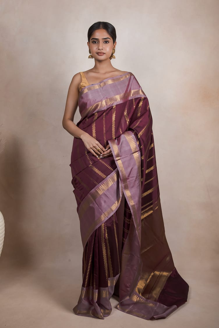 Banarasi semi Tissue soft silk