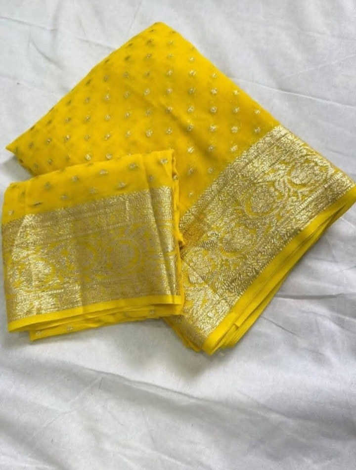 Viscose Georgette saree