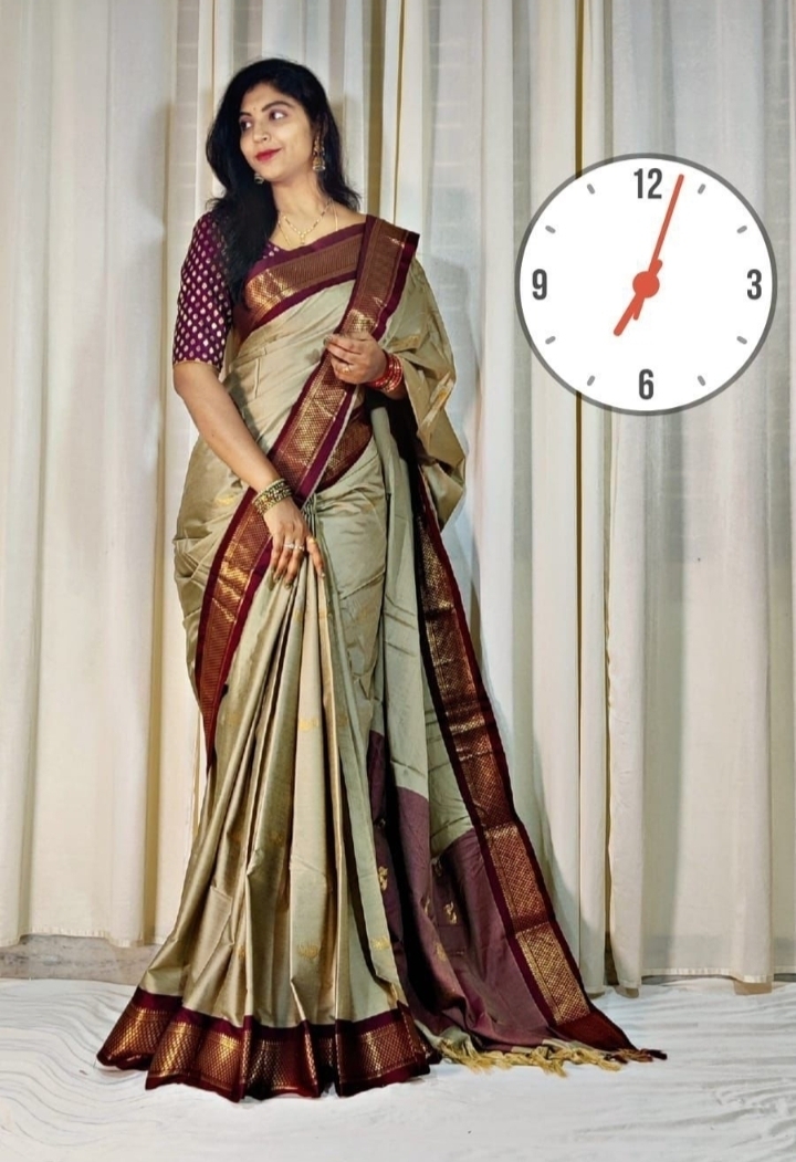 Paithani cotton silk