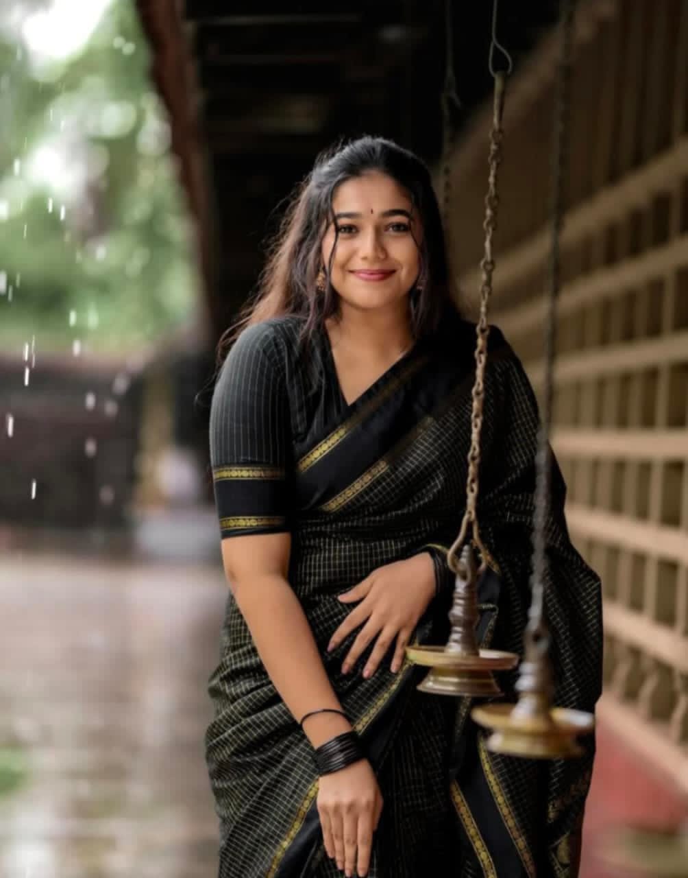 Arani checked cotton