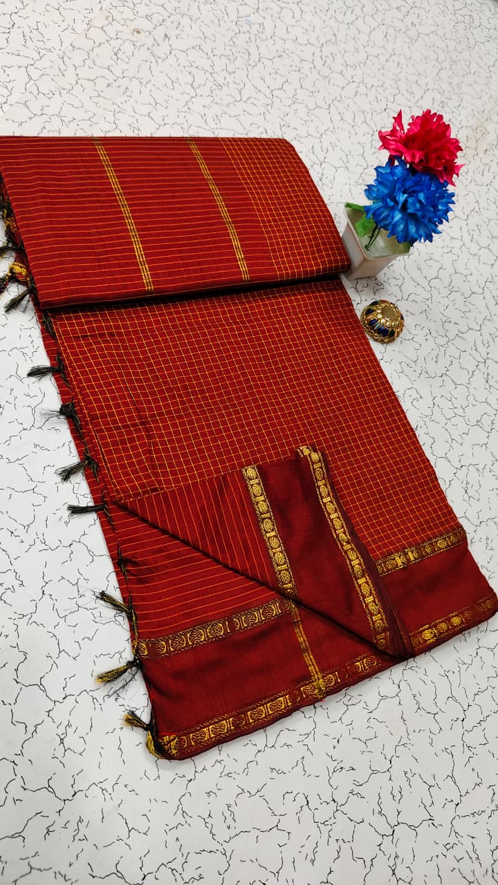 Arani checked cotton
