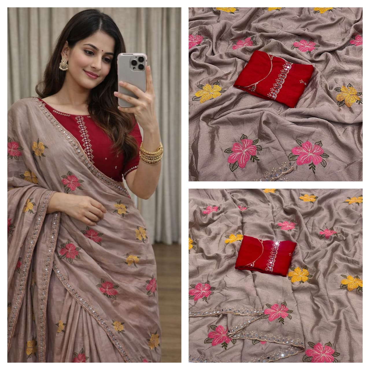 Party wear sarees 