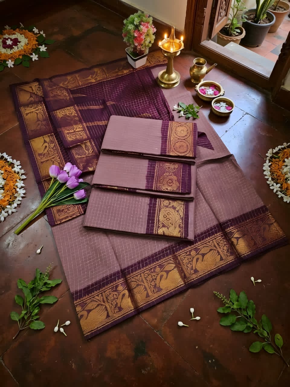 Cotton saree 