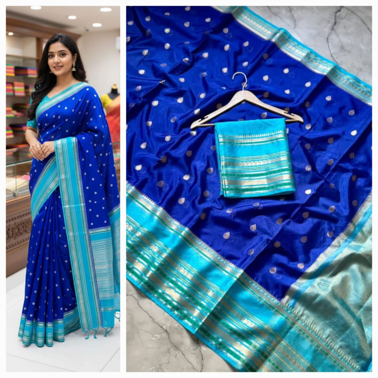 Banarasi soft silk 