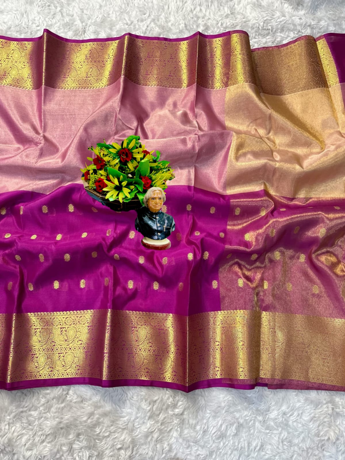 Banarasi katan soft silk 