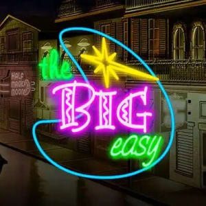 Il logo della slot The Big Easy