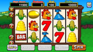 Il logo della slot Fowl Play Gold