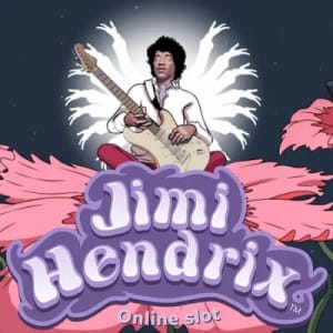 Il logo della slot Jimi Hendrix