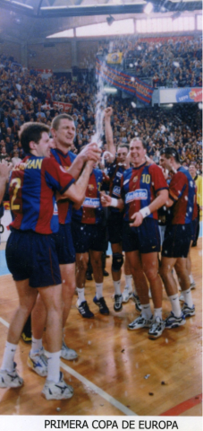 Demetrio Lozano celebra su primera Copa de Europa