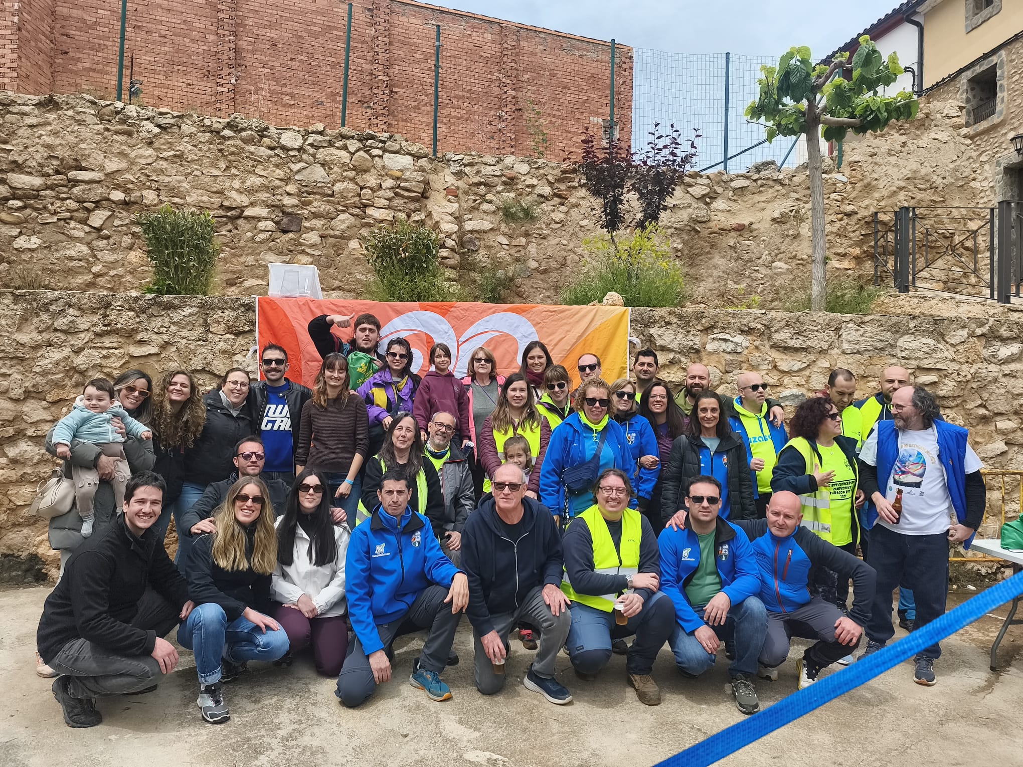 Voluntarios de la XIII BTT de Cuencabuena