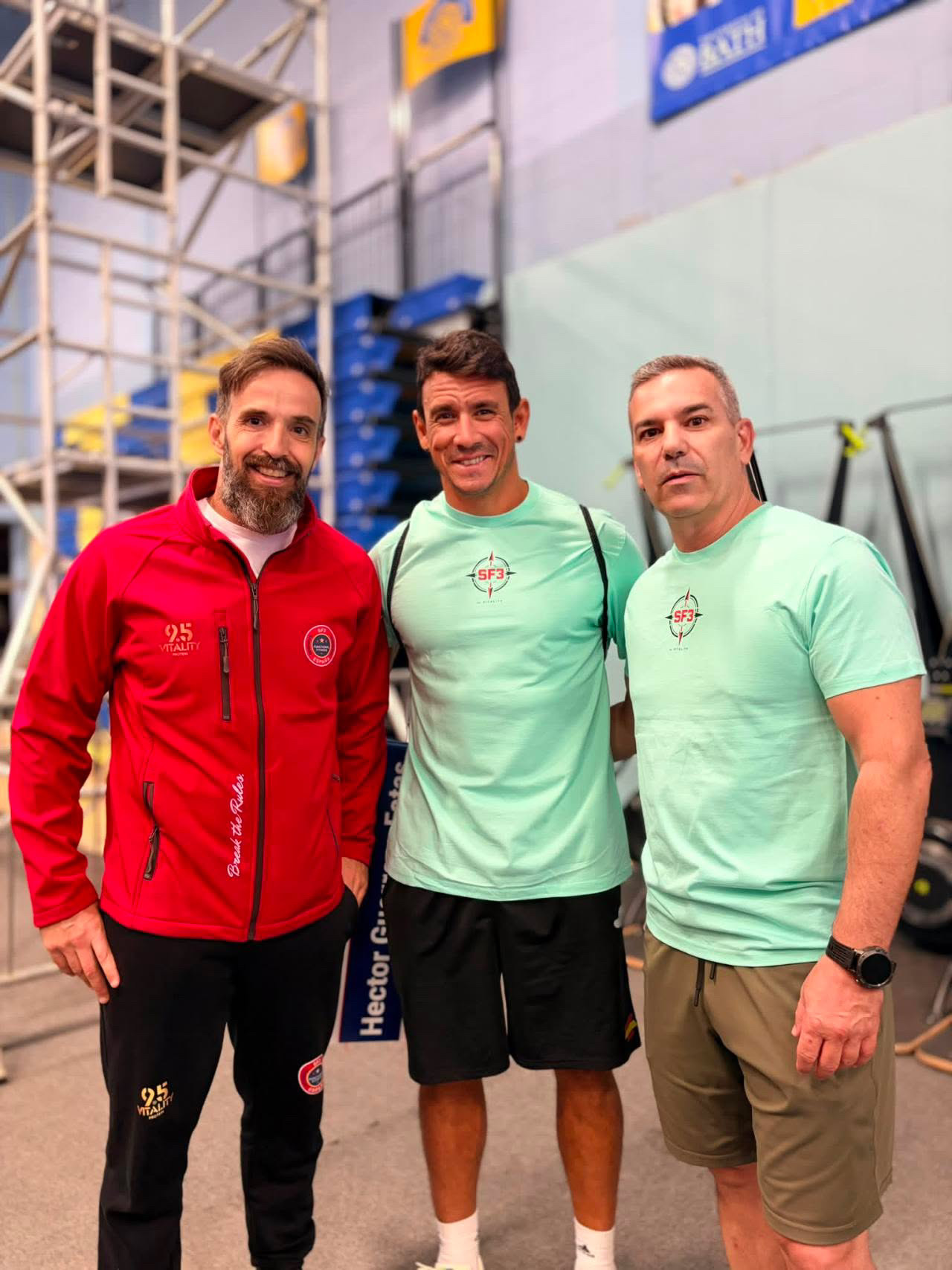 Los entrenadores de la selección española de functional fitness