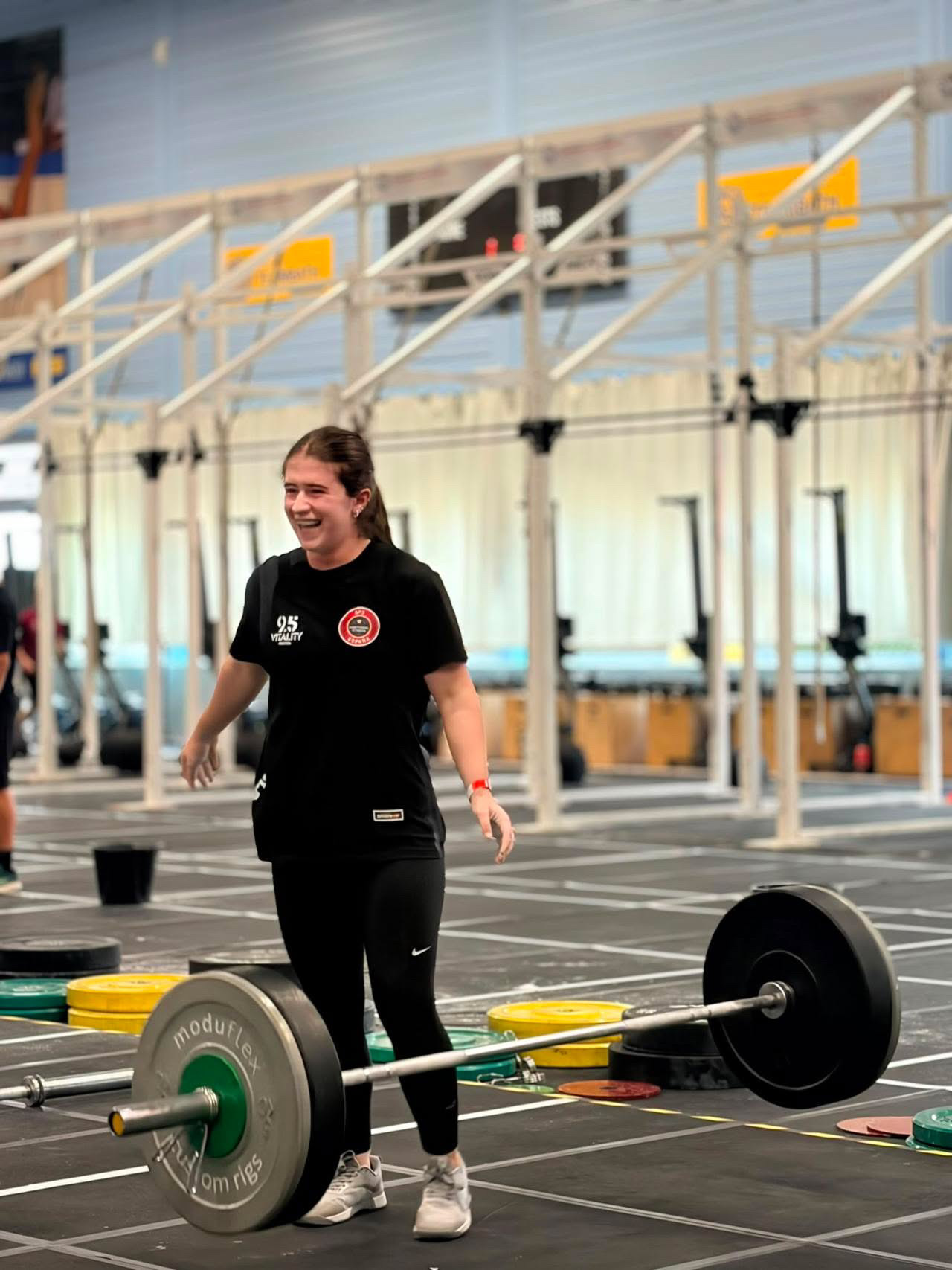 Deportista aragonesa en el Europeo de functional fitness