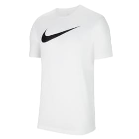 NIKE Park 20 Camiseta de Manga Corta Blanco y Negro - Talla S - Hombre
