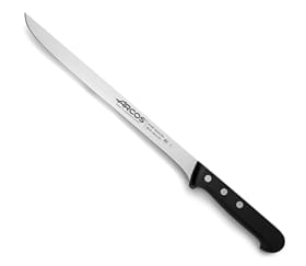 Arcos Cuchillo Jamonero de Acero Inoxidable - Serie Universal (240 mm, Negro)