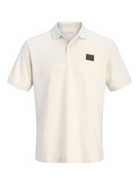 Polo Blanco Envejecido Hombre JACK & JONES Jjdaytona S