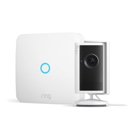 Kit Ring Intercom de Amazon + Ring Cámara Interior Plus - Seguridad inteligente para tu hogar