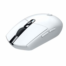 Logitech G305 Lightspeed - Ratón Gaming Inalámbrico con Sensor HERO 12K (12,000 DPI), Ultra Ligero, Batería de 250h y 6 Botones Programables - Blanco